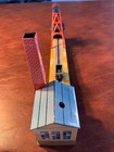 Arnold Toys Tin Litho Clockwork Wind-up Coal Mine    Train Toy  591 - Works 