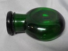 Glass - Pocket Tobacco Flask W that Ground Glass On Glass Seal - Storage  new  