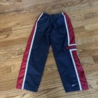Lot Of 2 Nike Boy   s 6 Blue Pull On Elastic Waist Jogger Track Running Gym Pants