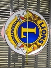 Lions Club International Street Sign Reflective Wall Decoration