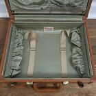 Vtg Samsonite Luggage Train Case Suitcase Camel Brown Shwayder Bros Inc  No Key