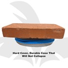 Glasses Case Protective Hard Shell Portable Travel Clip Zipper Goggles Holder