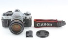   near Mint  Canon Ae-1 Program Silver 35mm Film Camera Fd 50mm F1 4 Lens Japan