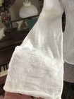 Vintage Antique 1900   s Embroidery Trim Fine Cotton Pretty Detail Blouse B 34 36   