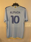 Atlanta United Fc Jersey Mens Xl Blue Mls Soccer Adidas Almada 10 Aeroready