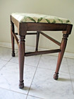 Antique Vanity Bench Vintage Vanity Stool Piano Bench Vanity Chair Ship  25 00