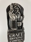 Craft Brewing Blonde Ale Beer Tap Handle Figural Warlock Beer Tap Handle