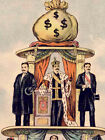 1911  pyramid Of The Capitalist System  Poster - Communist Propaganda - 20x24