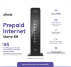 Xfinity  Internet Prepaid Starter Kit 30 Days Of Internet Service Free Install
