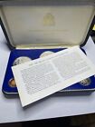 1980 Barbados Proof Set  8-coin Franklin Mint Aquaman Neptune Poseidon  Silver