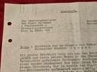 Kia  1944 German Wehrmacht Soldiers Honor Book Death Notice Letter Dortmund Wwii