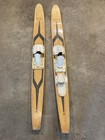 Vintage Wards Sea King Deluxe Combo Wooden Water Skis