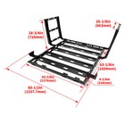 330lbs Roof Rack Cargo Luggage Carrier W  Ladders For Jeep Wrangler Jk 2007-2018