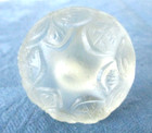 Glass crystal Decanter perfume Bottles Stoppers Lot Of 3 Vintage Azs
