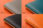 Plotter 5003 6-ring Leather Binder Shrink A5 Size Blue Color New Japan