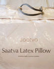Saatva Latex Pillow King Size 18x34 Organic Cotton Luxury High Loft  185 00
