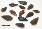 Flint Arrow Head Big 2  Inches Flint Stone L10 Arrowheads Natural Stone Crafted