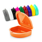 2pk Retainer Case  Denture Storage Box  Mouthguard Container dental Aligner Case