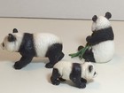 Schleich Giant Panda Eating Bamboo   Walking Figures  Baby Panda 2011 2003 2001