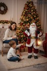 3 Ft Luxury Christmas Santa Figure With Presents   Lantern   Large Indoor Decor