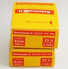 Kodak Kodachrome Ii 8mm Film Expired 1971 1972 - Two Rolls