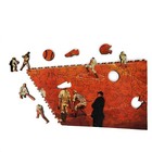 Wooden Jigsaw Puzzle For Adults By Foxsmartbox - 300 Pieces - Baseball At Night