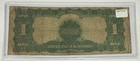 1899  1 Black Eagle Silver Certificate Fr 233 Teehee   Burke       large Size Note      