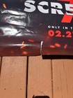 Scream 7 Original Theater Movie Poster 48 x70  4x6 Imax Rare Double Sided