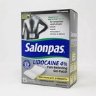 Salonpas 4  Pain Relieving Gel-patch  15 Gel Patches
