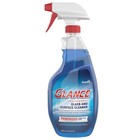 Glance Diversey Powerized Glass Cleaner  Ready To 32 Fl Oz  pack Of 8   Blue