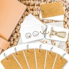 Motbach 1000 Pc 2x3  Lined Flash Cards W  Ring Index Note Cards Study