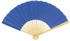9  Dark Blue Silk Hand Fans For Weddings  10 Pack 