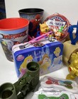 Toy Junk Drawer Lot - 40 Items Assort Batman Disney Dalmatians Star Wars   More