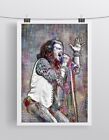 Steven Tyler 20x30in Poster  Aerosmith Artwork Steven Tyler Art Free Shipping Us