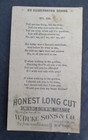No Sir  1893 Illustrated Song Series Honest Long Cut W  Duke Tobacco Card N116