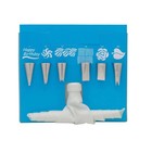 Ateco Cake And Pastry Decorating Tool Set 1 Bag 6 Tips Usa Made