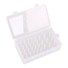 Sewing Thread Storage Box 42 Pieces Spools Bobbin Carrying Case Container Holder