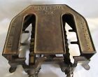 Antique Cast Iron Golden Gate  2 Sad Iron Heater Estate Stove Company