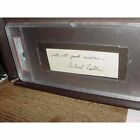 Michael Collins  Signed Auto Nasa Apollo 11 Cut  with All Good Wishes  Psa Dna