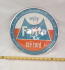 Fanta  enjoy Ice Cold  Vintage Inspired Round Glass Dome Thermometer  12   