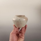 Joseon Dynasty  Bright And Small Pot  Korean Art  Antique  Blue Flower  Tea Cere