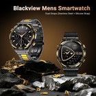 Smart Watch Mens 1 43  Amoled Built-in Gps Flashlight Compass  Bluetooth Calls