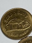 3 Soap N Suds Car Wash Coin Tokens Keizer Oregon Obsolete 25mm  pm1