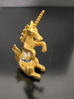 Vintage Art Hand Blown Glass Animals -  Signed Swarvorski Standing Unicorn