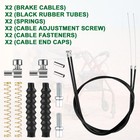 14pcs Rollator Brake Cable Replacement Parts  Walker Parts Rollator Brake Cable