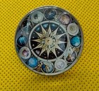 3x Sun Moon   Stars Astrology Badge Celestial Zodiac Brooch Pin