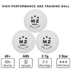  Meizhouer White Ping Pong Balls 50 Pack 3 Star Table Tennis Balls For Indoor 