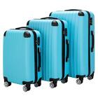 20 24 28  Trolley Case 3-piece Hardside Lightweight Spinner Luggage Bag Set Tsa
