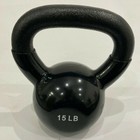 New 5-45lb Vinyl Dipped Kettle Bell Gym Weight 100  Iron  5 10 15 20 25 30 35 40