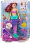 Disney Little Mermaid Ariel Doll With Swimming Motion And Color Change Fun